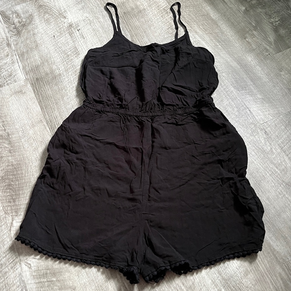 target mossimo black romper